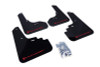 Rally Armor 05-09 Subaru Legacy / Outback Black UR Mud Flap w/Red Logo