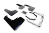Rally Armor 18-23 Subaru Crosstrek Black UR Mud Flap w/Blue Logo