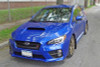 Rally Armor 15-21 Subaru WRX/STI Black UR Mud Flap w/Light Blue Logo