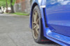 Rally Armor 15-21 Subaru WRX/STI Black UR Mud Flap w/Light Blue Logo