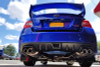 Rally Armor 15-21 Subaru WRX/STI Black UR Mud Flap w/Green Logo