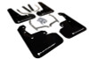 Rally Armor 17-23 Subaru Impreza 4D/5D Black UR Mud Flap w/White Logo