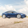 White Fifteen52 Holeshot RSR Wheels on Blue Toyota GR86