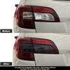Black out (20%) reverse taillights on a Subaru Outback, 2015, 2016, 2017, 2018, 2019