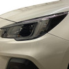 Black out the amber/yellow part of the Subaru Outback headlights, 2015, 2016, 2017, 2018, 2019