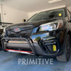 2019-2021 Forester with optional front lip installed