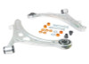 Lightweight alloy Whiteline KTA291 control arms vs factory stamped steel