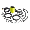 Neon Yellow IAG V3 Air Oil Separator Complete Kit for 2015-2021 Subaru VA WRX and 2014-2018 Forester XT