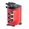 Red IAG V3 Air Oil Separator Side Ports  - 2008-2021 Subaru STI, 2008-2014 WRX, 2009-2013 FXT, 2005-2009 Legacy GT / Outback XT