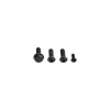 Included hardware for IAG black aluminum alternator cover