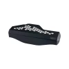 IAG black aluminum alternator cover with white hex accent plate