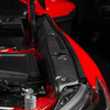 COBB Redline Matte Carbon Fiber Fender Shrouds installed on 2022-2026 Subaru WRX VB Driver's Side