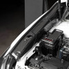 COBB Redline Gloss Carbon Fiber Fender Shrouds installed on 2022-2026 Subaru WRX VB Passenger Side