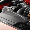 COBB Redline Matte Carbon Fiber Power Scoop installed in 2022-2026 Subaru WRX engine bay