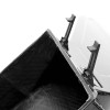 COBB 746150 gloss carbon 2x2 twill weave intake scoop with billet clamps