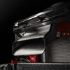 COBB Redline Matte Carbon Fiber Intake Grill Scoop installed behind 2022-2026 Subaru WRX front grille