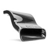 COBB 746160 high-gloss 2x2 twill carbon fiber intake grill ram air scoop with debossed logo