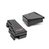 COBB 846665-KIT high-gloss carbon fiber driver and passenger side fuse box covers with Redline badge