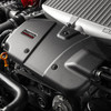 COBB Redline Matte Carbon Fiber Engine Cover installed on 2022-2026 Subaru WRX FA24