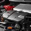 COBB Redline Matte Carbon Fiber Engine Cover installed on 2022-2026 Subaru WRX FA24