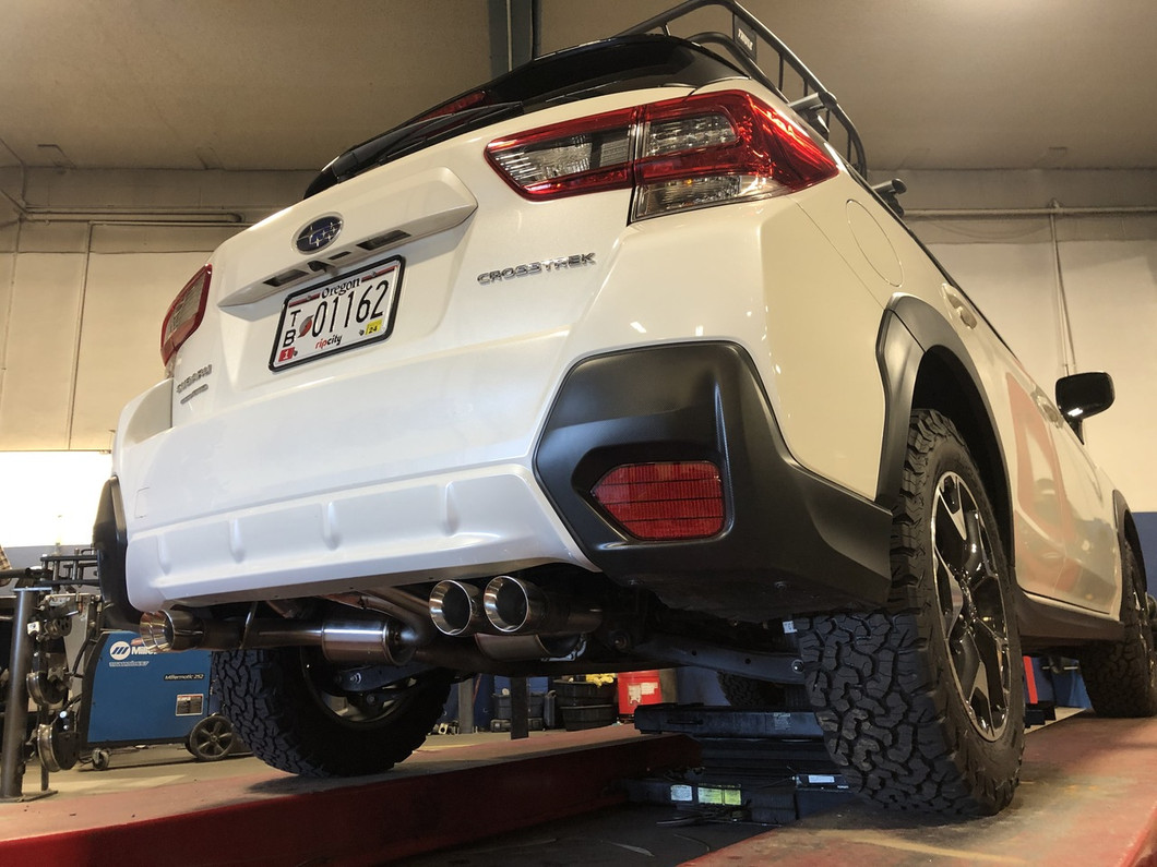 Quad Exit exhaust systems now available for Subaru Crosstrek and Impreza wagon!