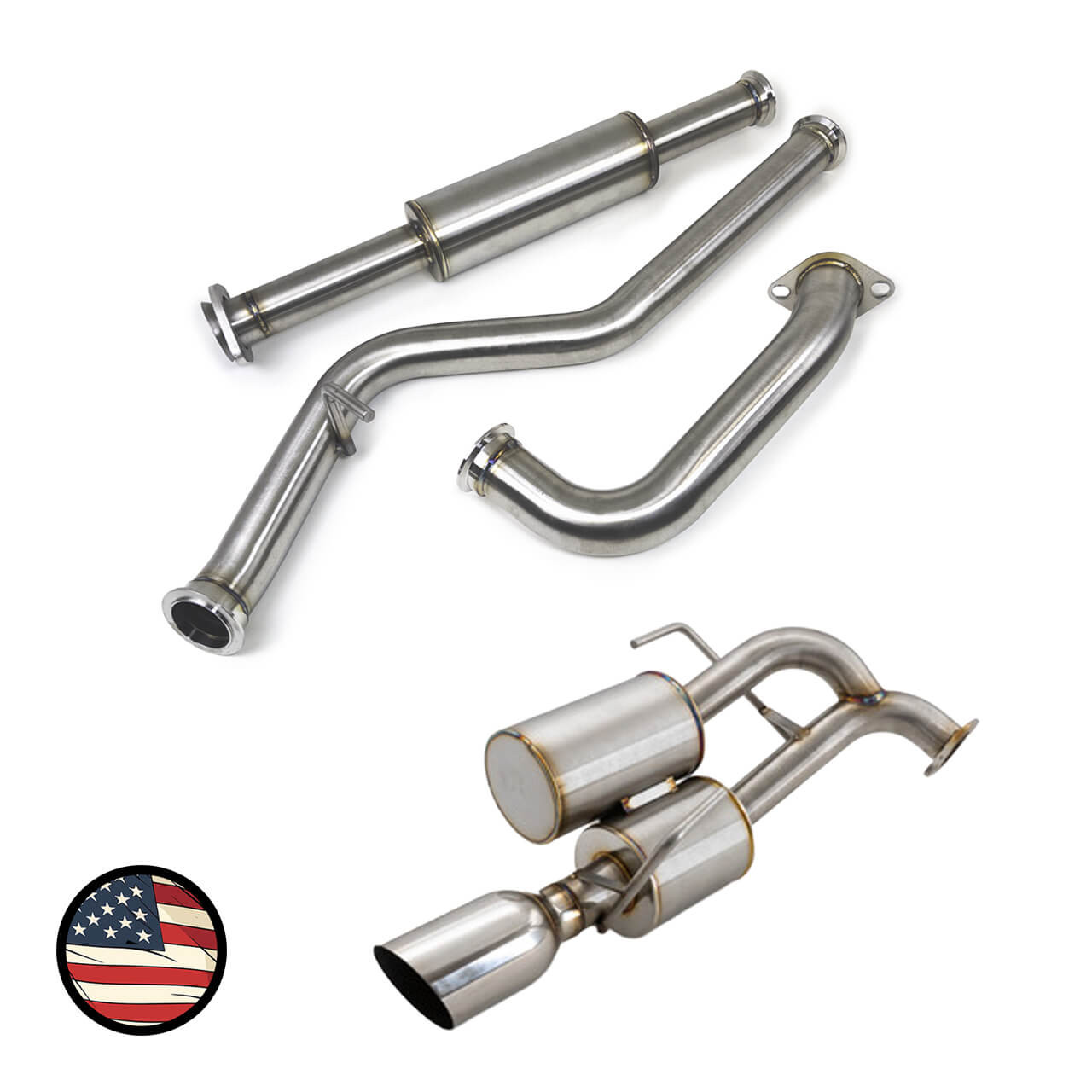 Dual Chamber Catback Exhaust with 5