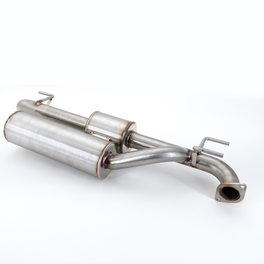 No Drone Axleback Exhaust - 2024+ Crosstrek 2.5L - Dual Chamber
