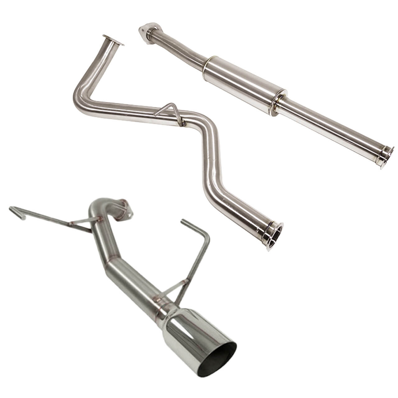 Catback Exhaust - 2015-2017 Legacy 2.5i - Muffler Delete