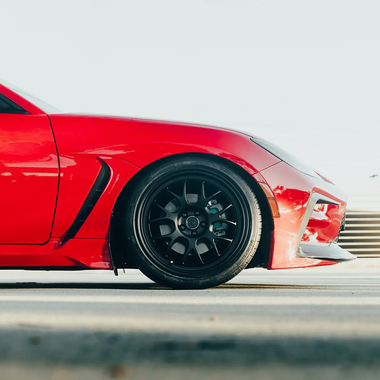 Fifteen52 Vertex RSR Matte Titanium Wheels for Subaru | Nameless