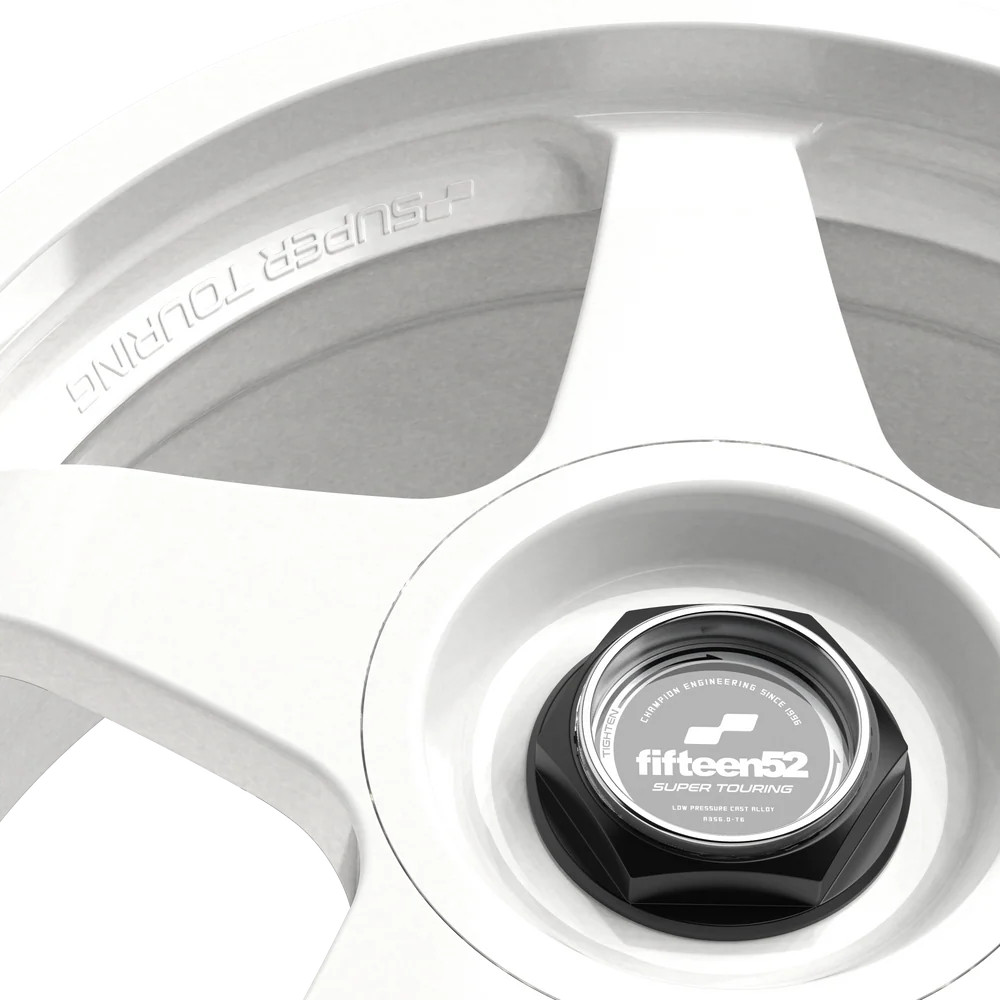 MINIMAL WORKS QUERENCIA F ケレンシア ホワイト Fifteen52 Super Touring Chicane Rally White Wheels for Subaru