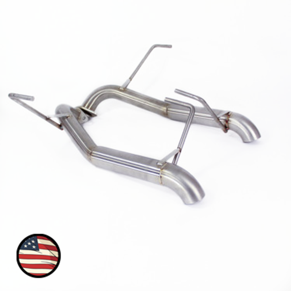 Axleback Exhaust - 2010-2014 Subaru Outback 3.6R - Muffler Delete