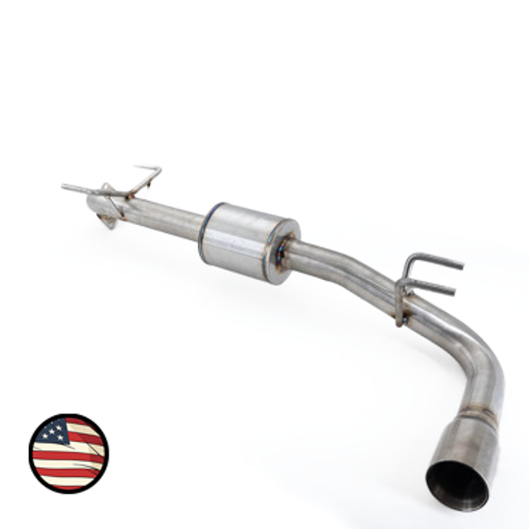 Axleback Exhaust - 2024+ Crosstrek  - 5" Muffler - Single Exit 3" Double Wall Tip