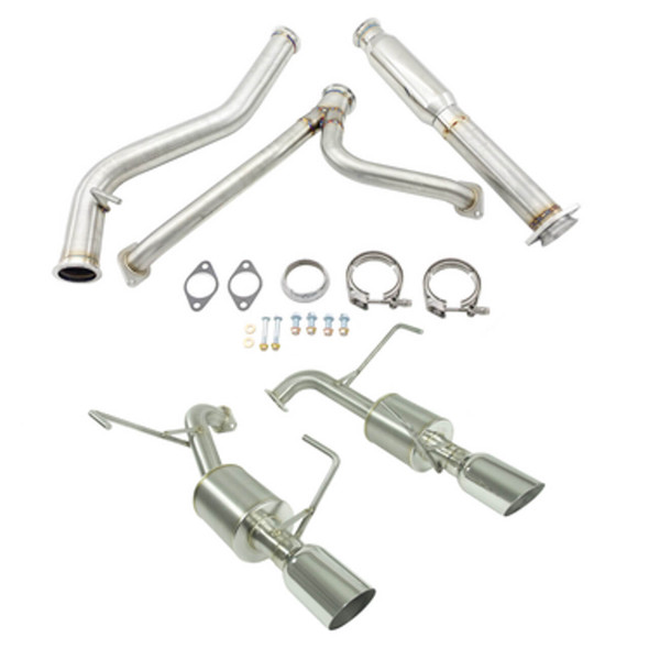 No Drone Catback Exhaust - 2020+ Legacy XT / Sport - Dual Chamber