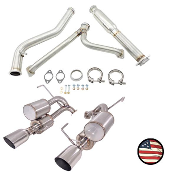 2020+ Subaru Legacy XT / Sport No Drone Catback Exhaust with 5" Muffler