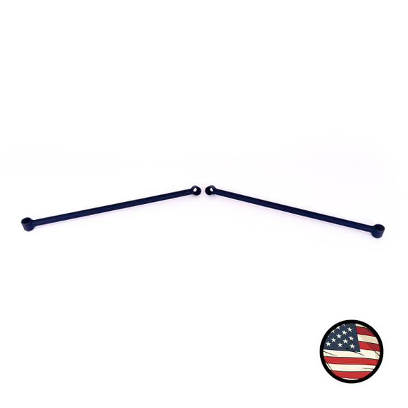 2017-21 BRZ / GT86 Firewall Braces - Wrinkle Black