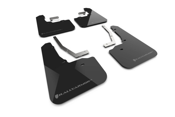 Rally Armor UR Mud Flaps Black With Dark Grey Logo For 2026 Subaru Forester