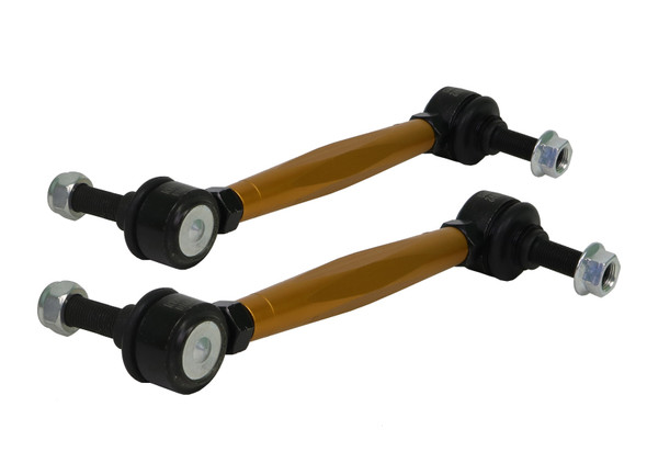 Whiteline KLC179 Front Adjustable Heavy-Duty Sway Bar End Links for BRZ GR86 and Mustang