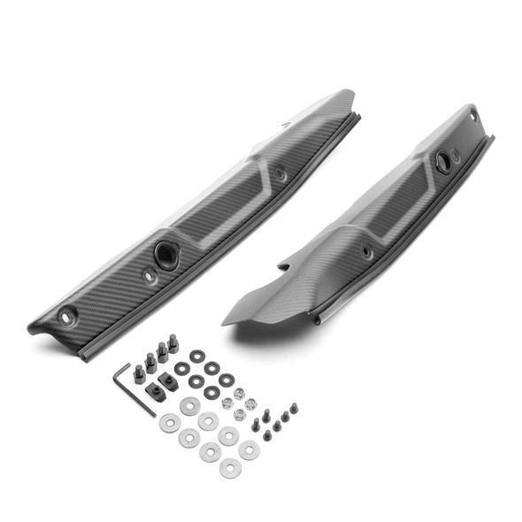 COBB Redline Matte Carbon Fiber Fender Shrouds for the 2022-2026 Subaru WRX VB