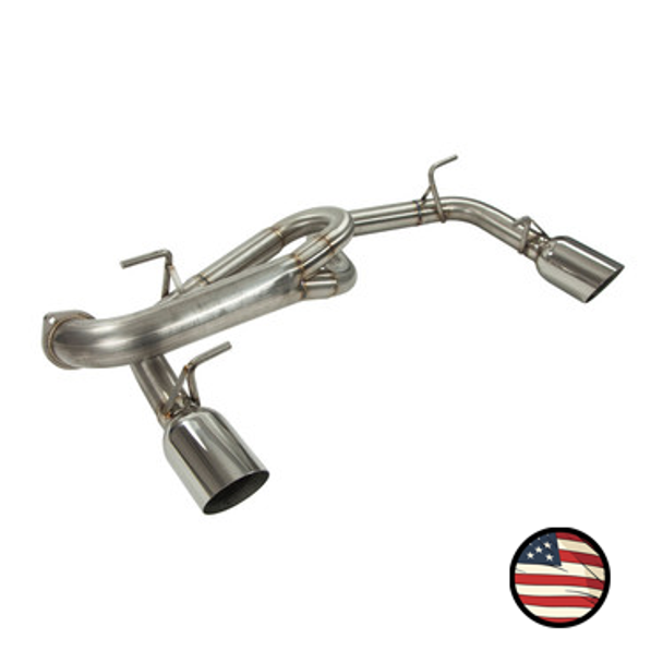 Axleback Exhaust - 2013-2016 BRZ/FR-S - Muffler Delete - 3" Tubing