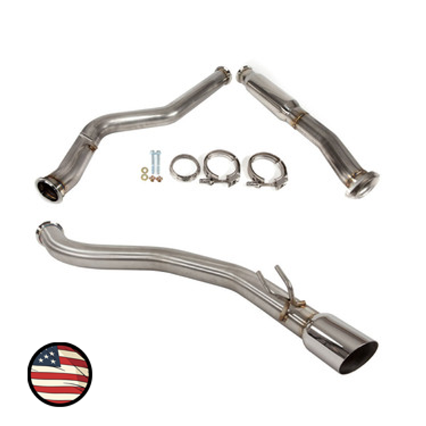 Catback Exhaust - 2015-2021 WRX/2015-2018 STi - Track Package - 4" Single Wall Tip