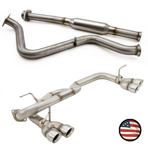 2017-23 Impreza Wagon Catback Exhaust - Muffler Delete