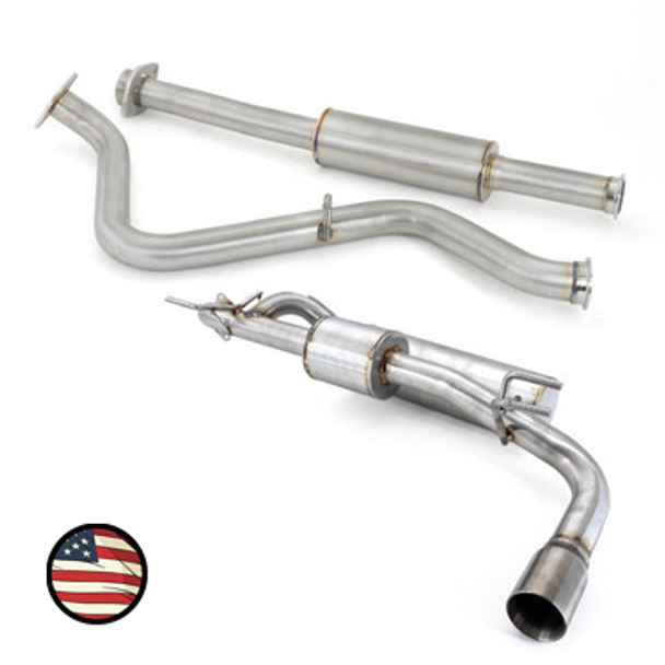 2017-2023 Subaru Impreza No Drone Catback Exhaust with 3" Double Wall Tip