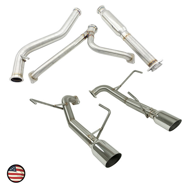 Catback Exhaust - 2015-2017 Legacy 3.6R - Muffler Delete