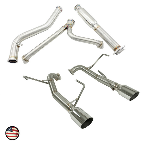 2018-2019 Legacy 3.6R Catback Exhaust with Muffler Delete