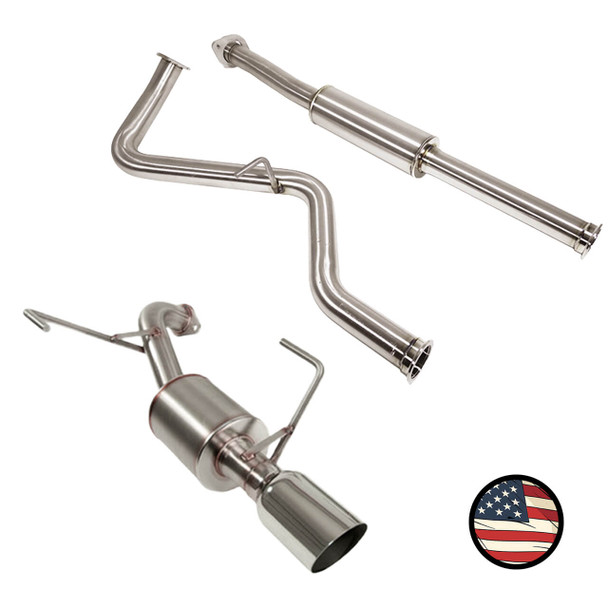 2018-2019 Subaru Legacy 2.5i Catback Exhaust with 5" Muffler