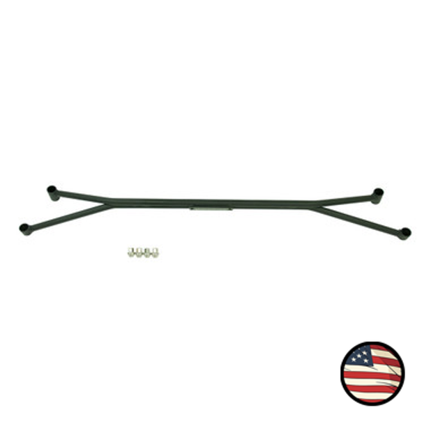 Rear Strut Tower Brace - 2010-2014 Legacy - Wrinkle Black