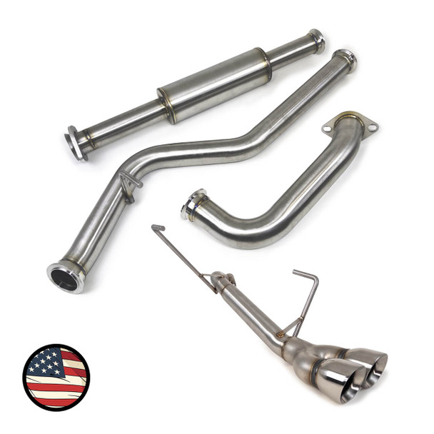 2020-2025 Subaru Outback 2.5i Catback Exhaust with Muffler Delete and Dual Exit Tips