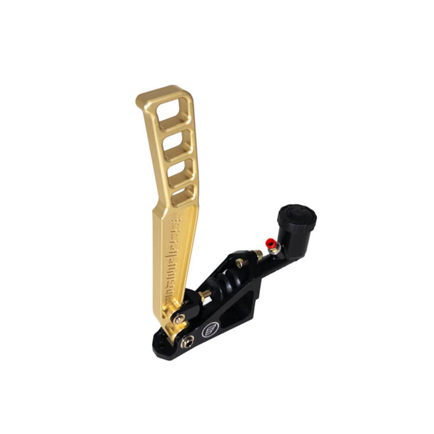Gold 13" Long Handbrake with Reservoir Style Master Cylinder