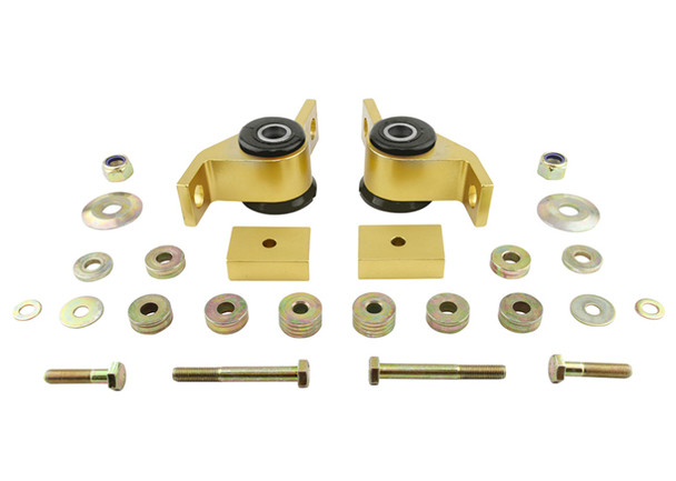 Whiteline Front Lower Inner Rear Bushings Offset Caster & Anti Lift Kit for GD Subaru Impreza including WRX/STi