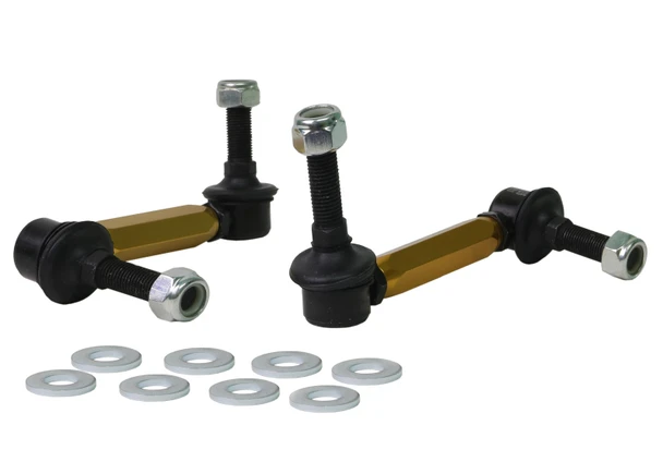 Whiteline KLC219 Front Adjustable Heavy-Duty Sway Bar End Links Pair for BRZ and GR86